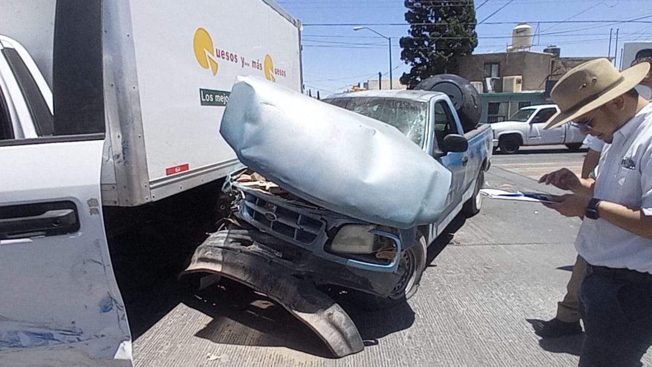 Choque Deja Una Mujer Lesionada Norte De Chihuahua