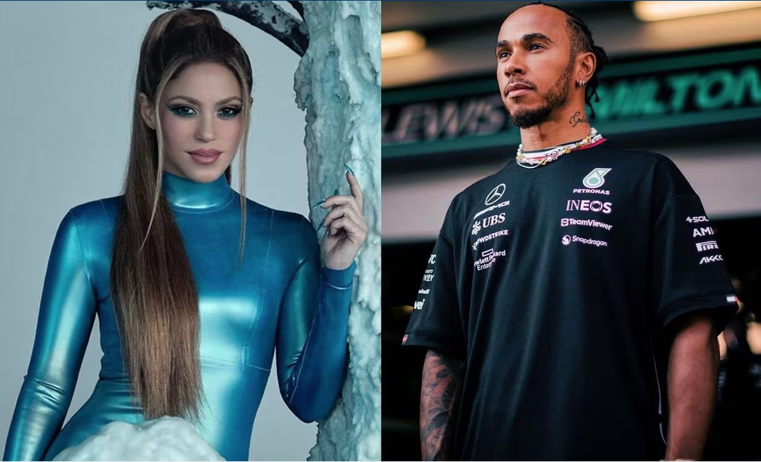 Cupido piloto de la F1 en la relación de Shakira y Lewis Hamilton