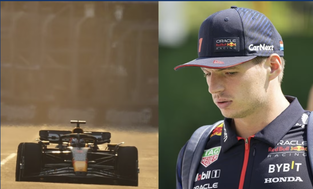 Verstappen se encuentra con el hijo de Godzilla en prácticas libres