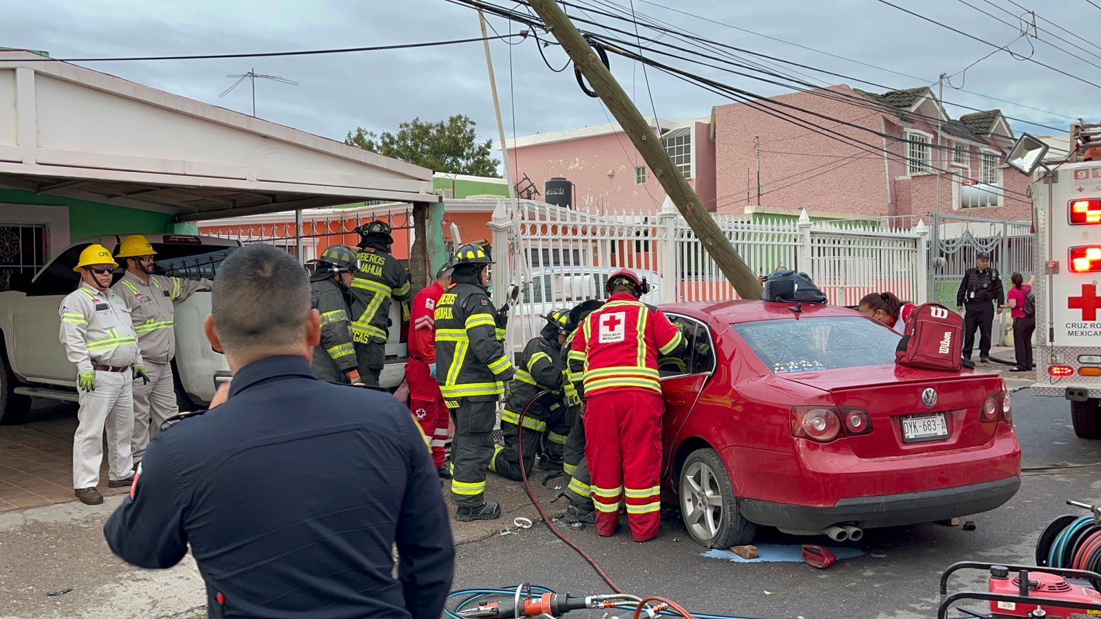 Choque Deja Dos Menores Lesionados Norte De Chihuahua