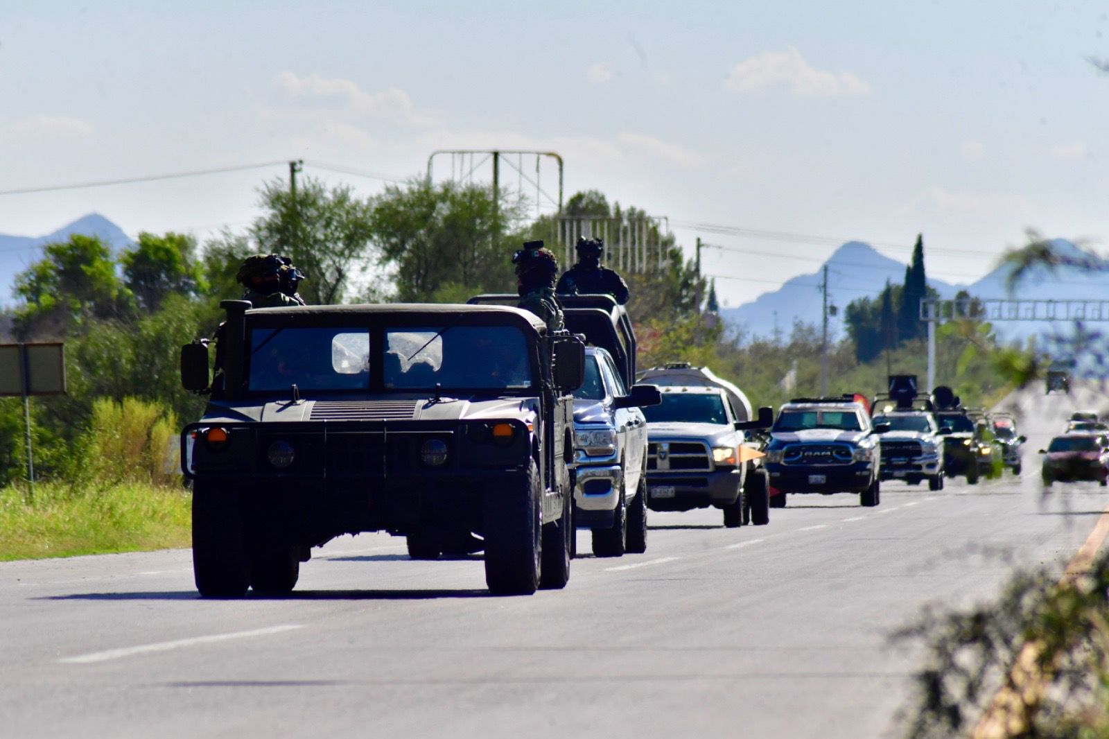 Blindan Fuerzas Especiales Seguridad En Ojinaga Norte De Chihuahua