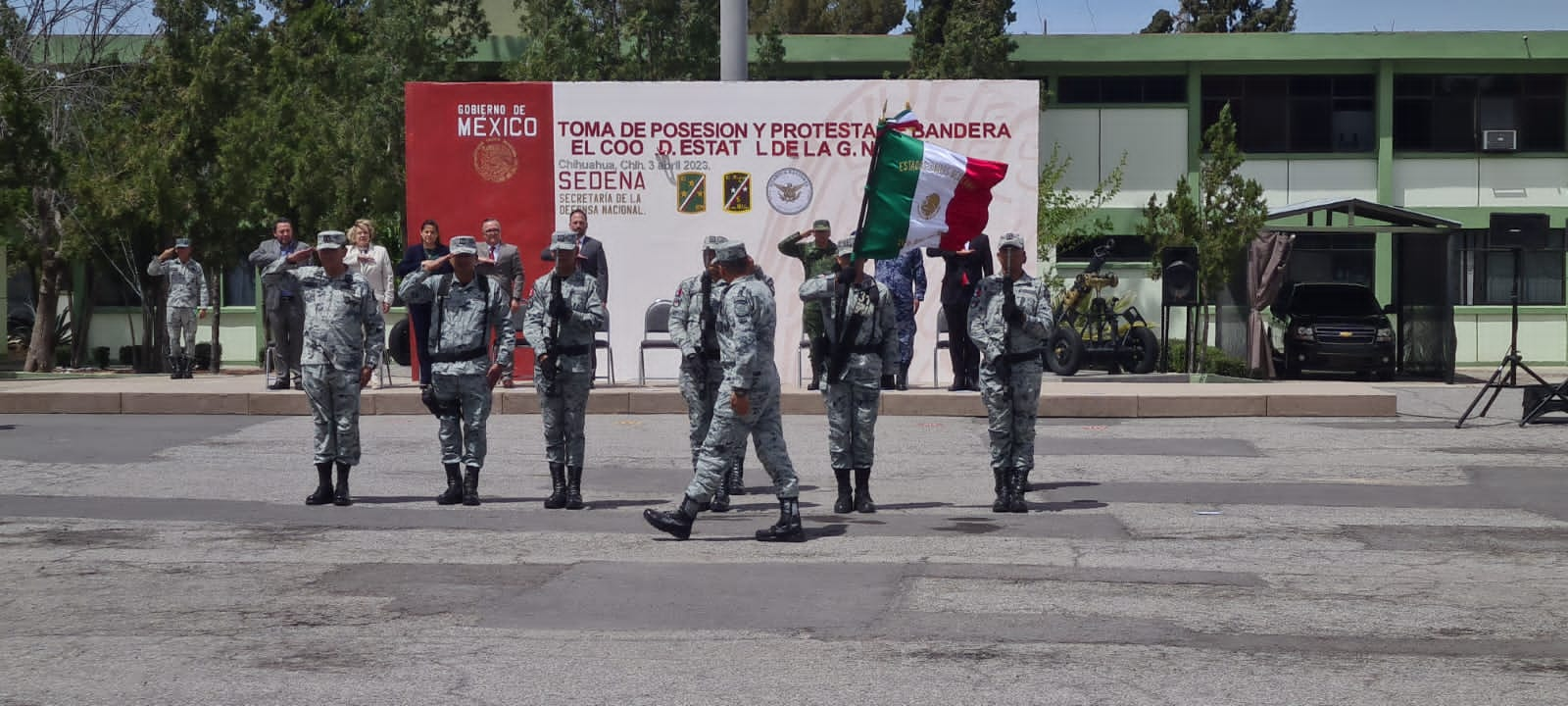 Asume El General Ernesto Gutiérrez El Mando De La Guardia Nacional En