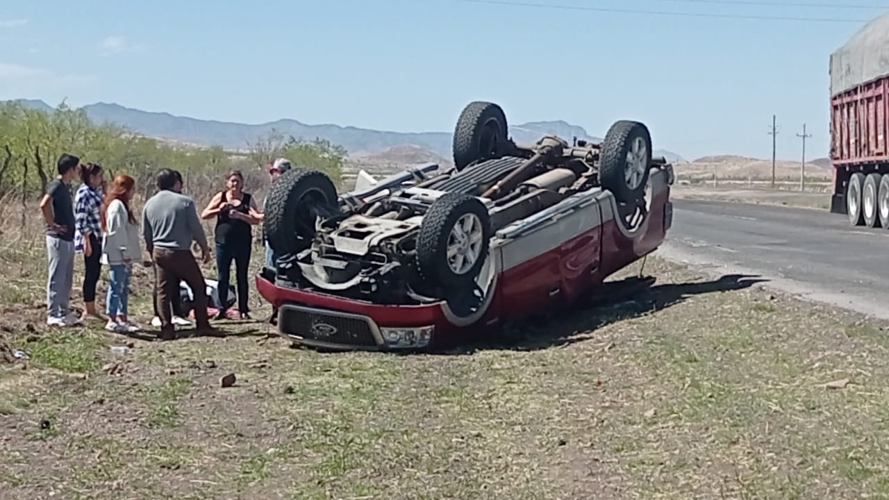 Cuatro Lesionados En Volcadura En Carretera Chihuahua Juárez Norte De