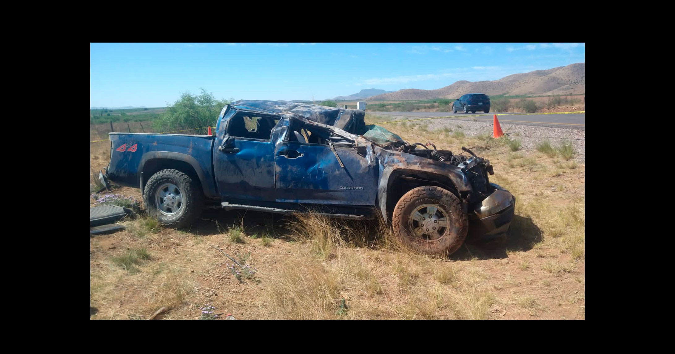 Volcadura En La Carretera Chihuahua Juárez Deja Una Mujer Muerta Norte De Chihuahua 2507