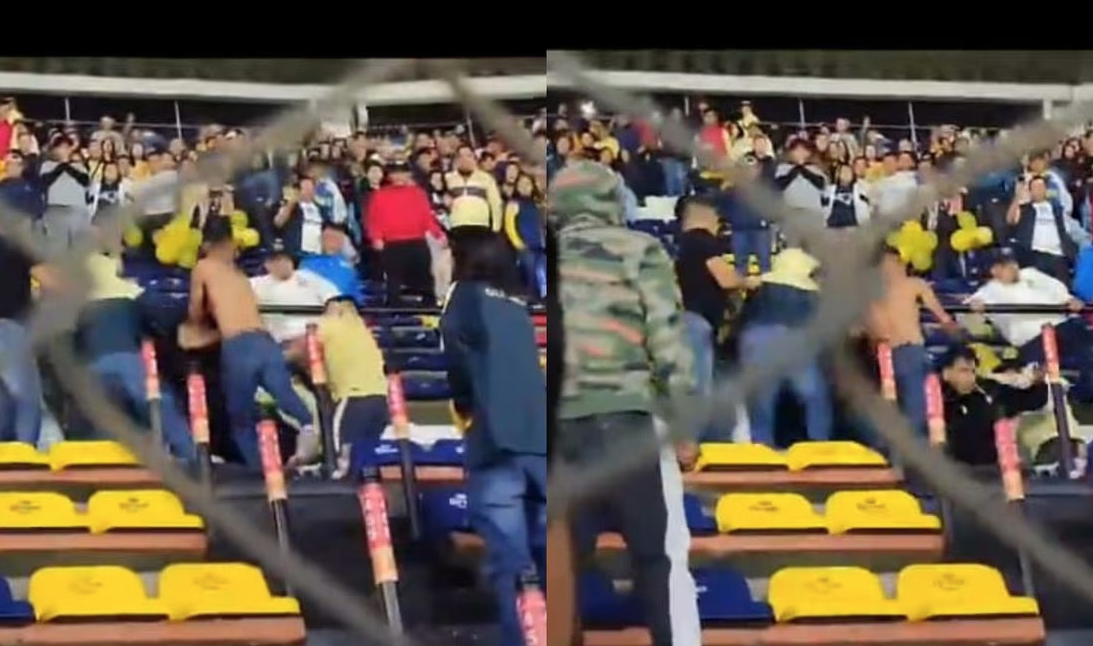 Aficionados del América se pelean en el Estadio Azteca - Norte De Chihuahua