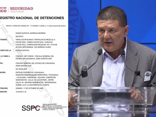 Jáuregui detención