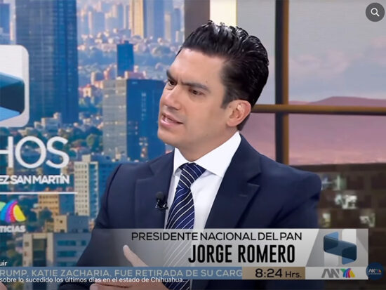 Jorge Romero, dirigente nacional del PAN